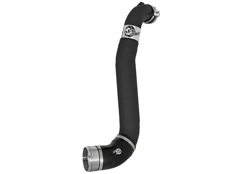 aFe — aFe 2017 Ford F-150 Raptor (tt) EcoBoost BladeRunner 3.5in to 3in Intercooler Tube Cold Side
Cold Charge Pipe - view 1