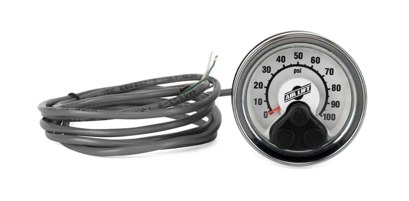 Air Lift — Air Lift Replacement Single Analog Gauge
Single Analog Gauge - view 1