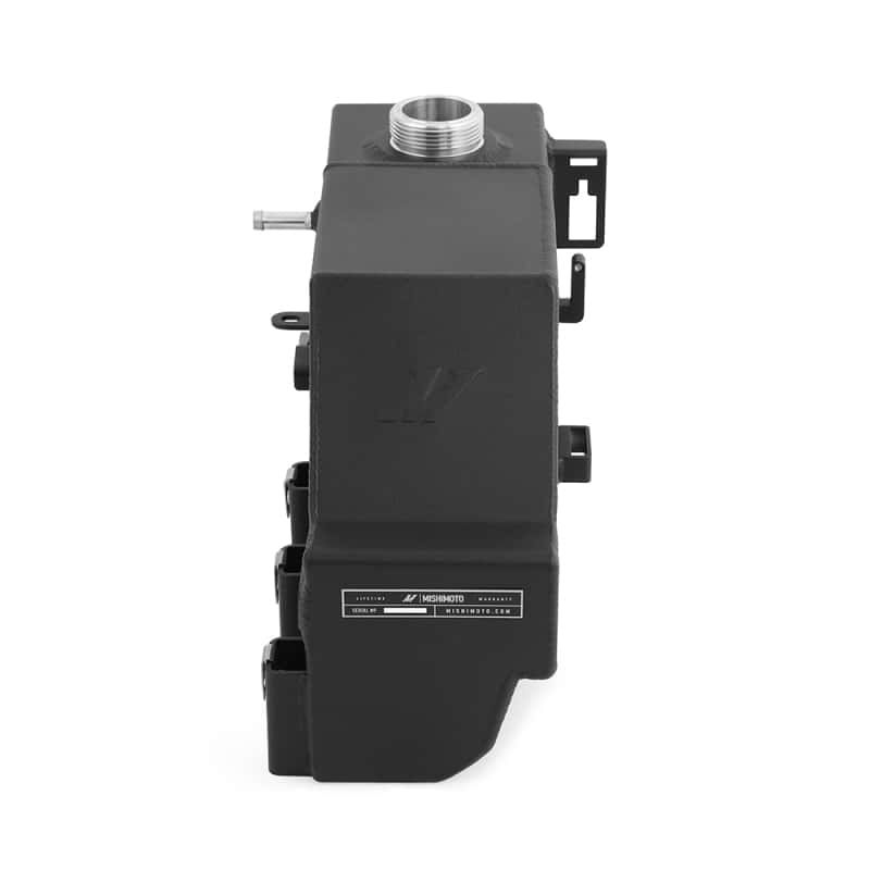 Mishimoto — Mishimoto 11-19 Ford 6.7L Powerstroke Aluminum Degas Tank - Micro-Wrinkle Black
Coolant Reservoir - view 3