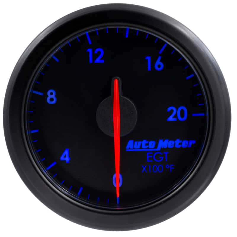 AutoMeter — Autometer Airdrive 2-1/16in EGT Gauge 0-2000 Degrees F - Black
GA 2" EGT AIRDRIV BK - view 9