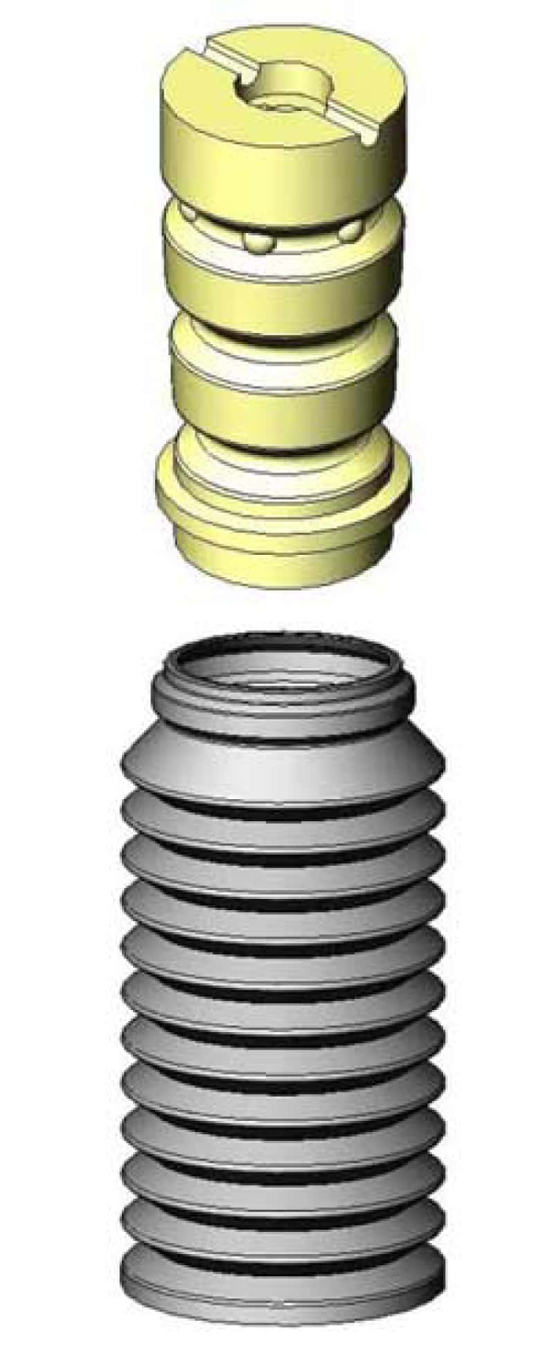 KYB — KYB Shocks & Struts Strut Boots Rear AUDI A4 2002-04 AUDI RS4 2007-08 AUDI TT (Exc. Quattro) 2008-09
Strut Boot - view 1