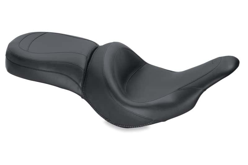 Mustang Motorcycle — Mustang 11-19 Kawasaki Vulcan 1700 Vaquero Standard Touring 1PC Seat - Black - view 1