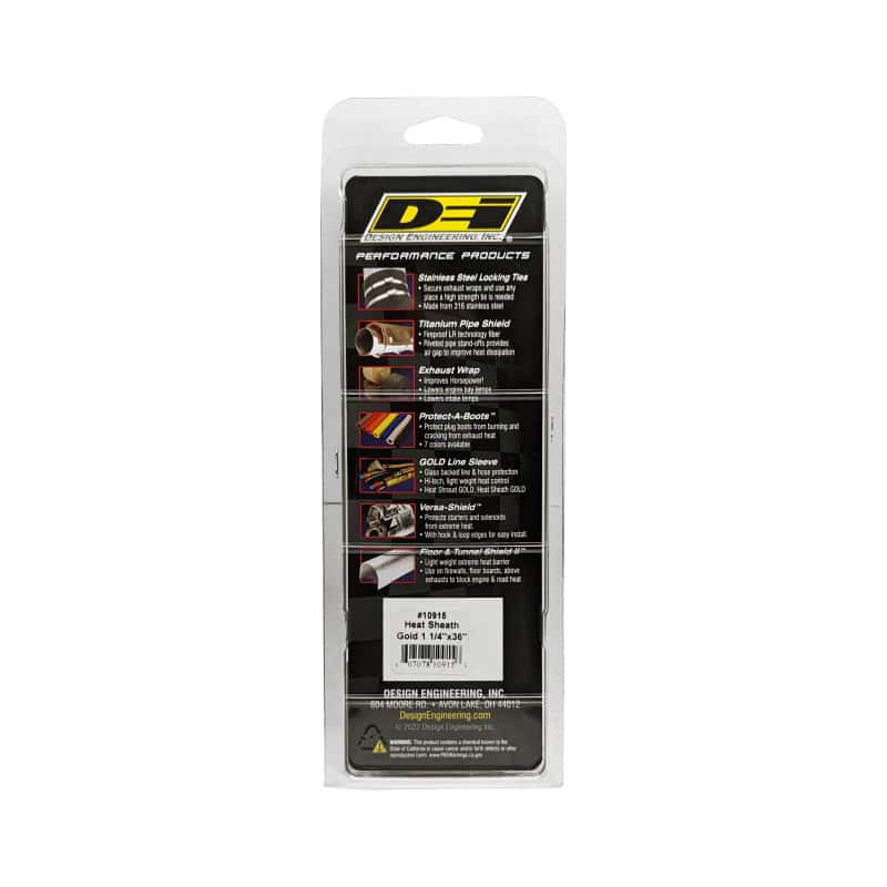 DEI — DEI Heat Sheath GOLD 1-1/4in x 36in
Heat Shield Sleeve - view 5