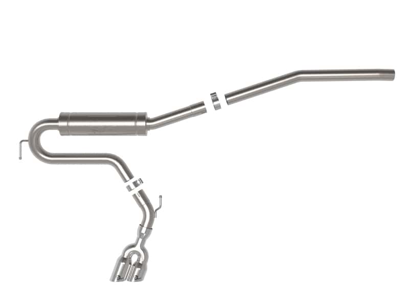 aFe — aFe 22-23 Ford Maverick EcoBoost L4 2.0L(t) Rebel Series 2-1/2in 304 SS Cat-Back w/ Polished Tip
Cat-Back Exhaust - view 2