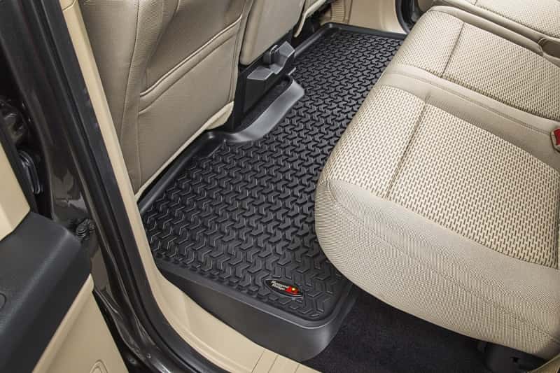 Rugged Ridge — Rugged Ridge Floor Liner Front/Rear Black 2015-2017 Ford F-150 / Raptor
Floor Mat Set - view 8