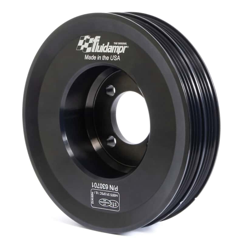 Fluidampr — Fluidampr Mitsubishi 4G63/T DSM I-4 Steel Internally Balanced Damper
Harmonic Balancer - view 6