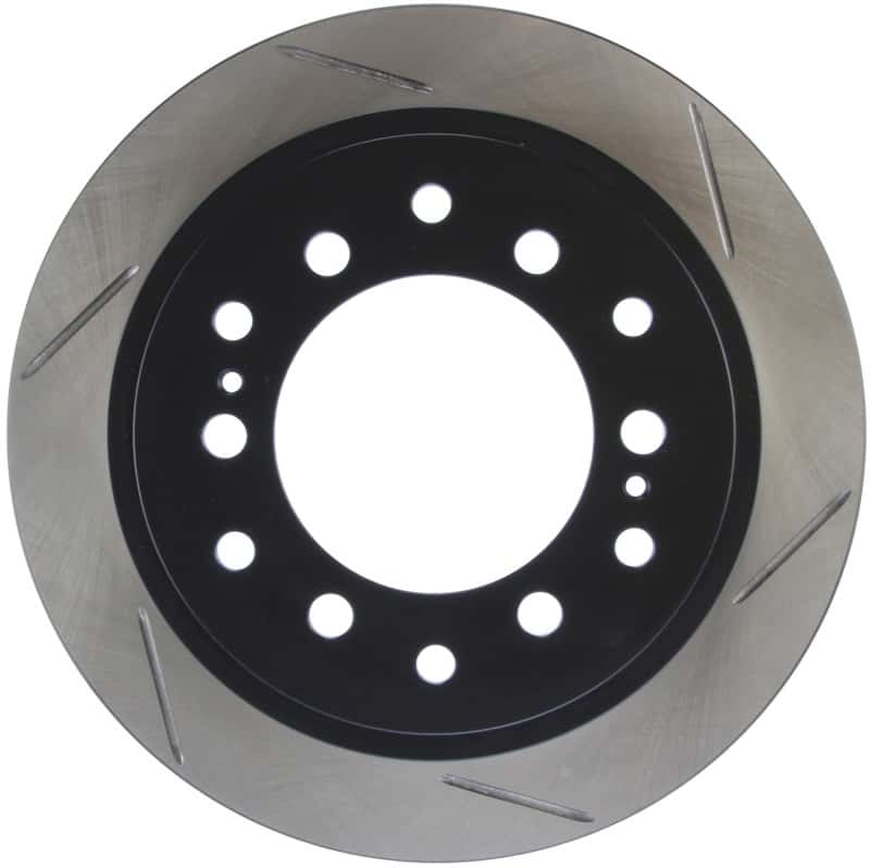 Stoptech — StopTech Power Slot 01-07 Toyota Sequoia/03-09 4 Runner / 03-09 Lexus GX470 Slotted Left Rear Rotor
Sport Slotted Rotor - view 1