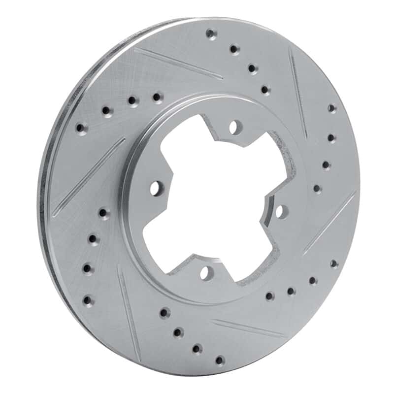 R1 Concepts — R1 79-83 Nissan 280ZX Front Right Drilled & Slotted Silver Brake Rotor
R1 Brake Rotor Drill - view 2