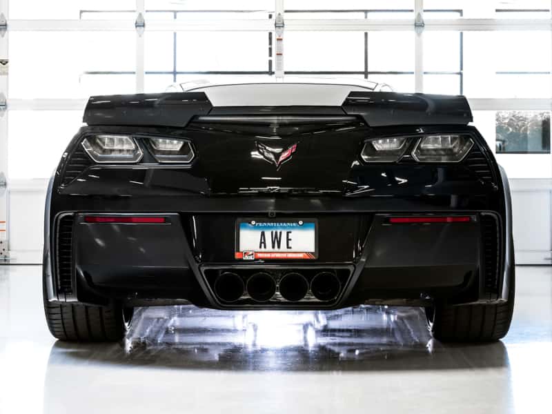 AWE Tuning — AWE Tuning 14-19 Chevy Corvette C7 Z06/ZR1 Touring Edition Axle-Back Exhaust w/Black Tips
Touring Exhaust - view 4