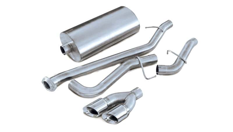CORSA Performance — Corsa 2001-2006 Chevrolet Tahoe 5.3L V8 Polished Sport Cat-Back Exhaust
Exhaust - view 1