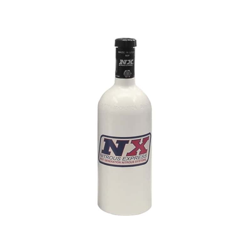 Nitrous Express — Nitrous Express 1lb Bottle w/Motorcycle Valve (3.2 Dia x 9.83 Tall)
N2OBottle - view 3