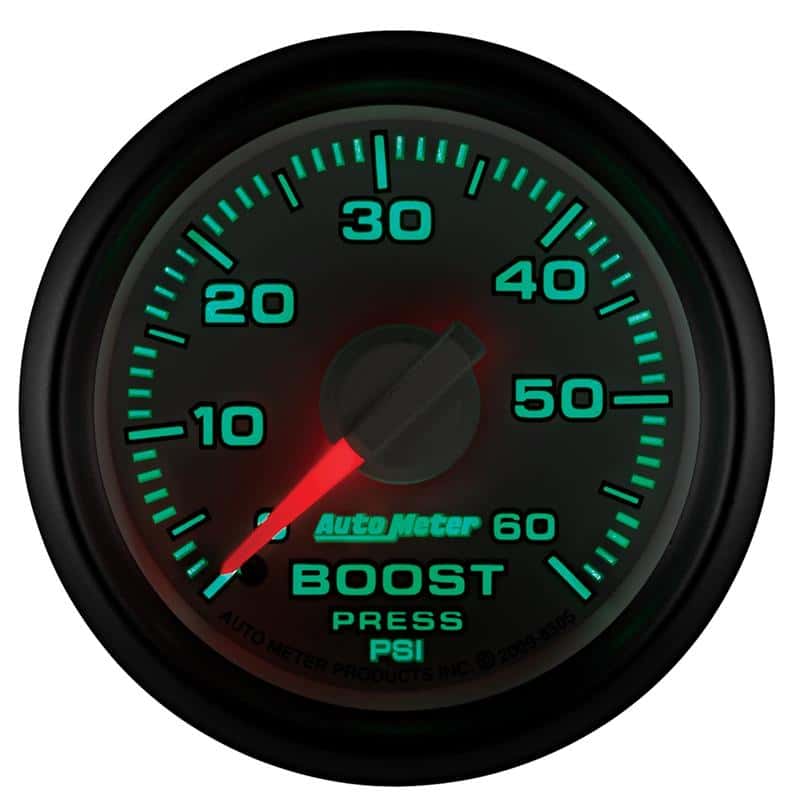 AutoMeter — Autometer Factory Match 52.4mm Mechanical 0-60 PSI Boost Gauge
2-1/16" BOOST, 0-60 - view 4