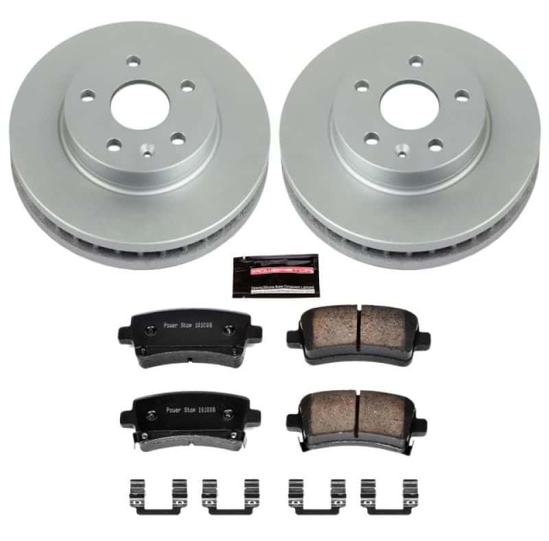 PowerStop — Power Stop 12-16 Buick LaCrosse Rear Z17 Evolution Geomet Coated Brake Kit - view 1