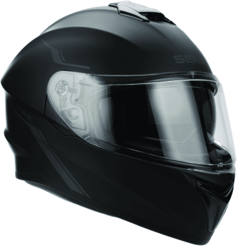 Sena Technologies — Sena Technologies Outforce Full Face Bluetooth Helmet Matte Black - XL - view 3