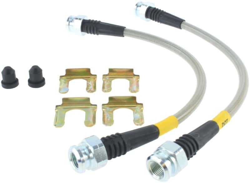 Stoptech — StopTech 12-16 Ford Fiesta Stainless Steel Rear Brake Lines
SS Brake Lines - view 2