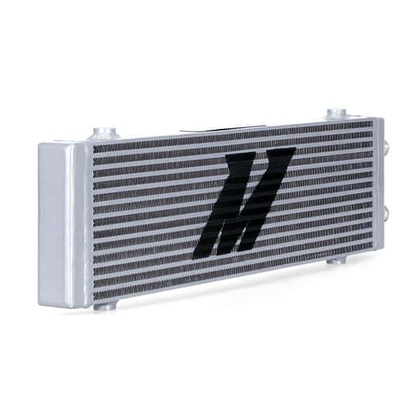 Mishimoto — Mishimoto Universal Large Bar and Plate Dual Pass Silver Oil Cooler - view 4