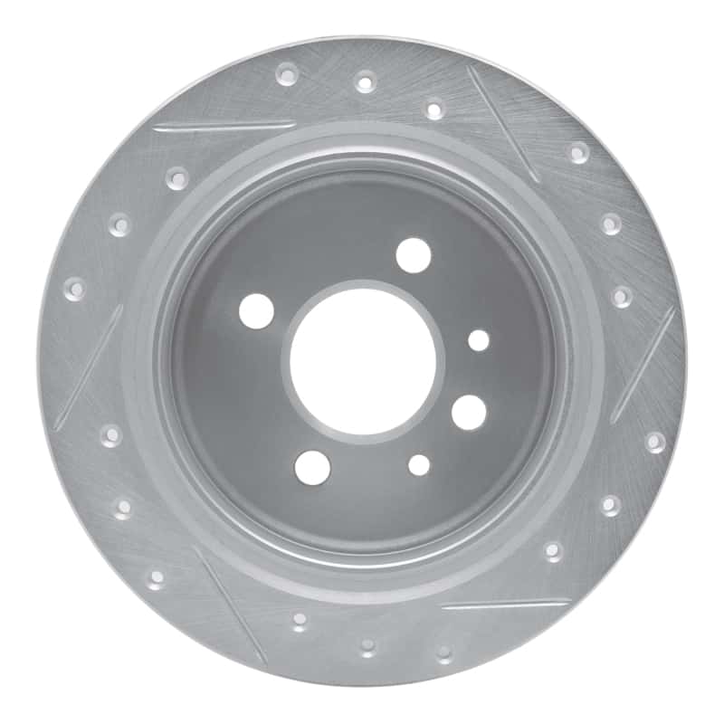 R1 Concepts — R1 84-91 BMW 325IS Rear Left Drilled & Slotted Silver Brake Rotor
R1 Brake Rotor Drill - view 5