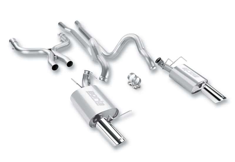 Borla — Borla 2011-2012 Mustang GT 5.0L 8cyl 6spd RWD Aggressive ATAK Catback Exhaust
Cat-Back System
ExhstSysKt - view 3