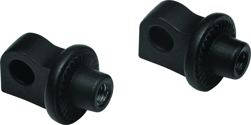 Kuryakyn — Kuryakyn Splined Peg Adaptors Satin Black - view 2