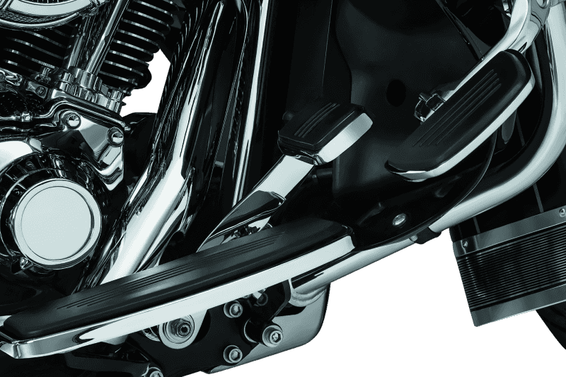 Kuryakyn — Kuryakyn Extended Brake Pedal 14 and Up Touring w/ Fairings Chrome - view 2