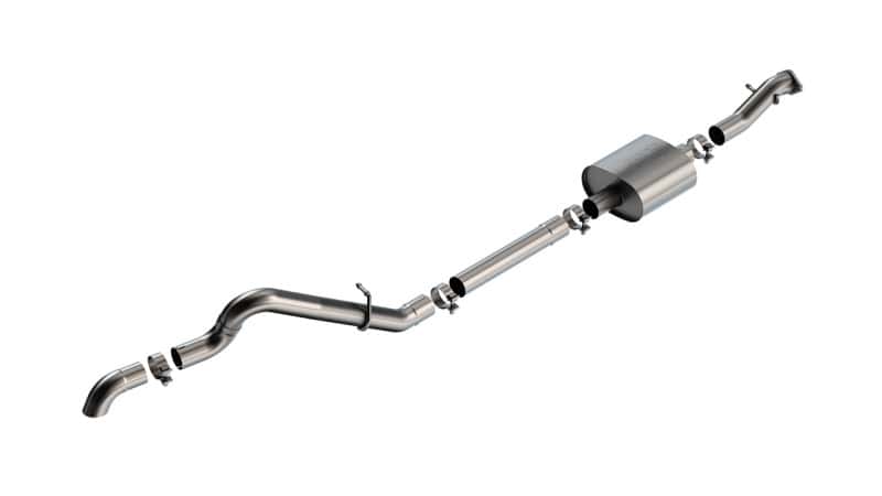 Borla — Borla 21-22 Ford Bronco 2.3L 2DR/4DR T-304 Stainless Steel Cat-Back S-Type Exhaust - Brushed
Cat-Back System - view 1