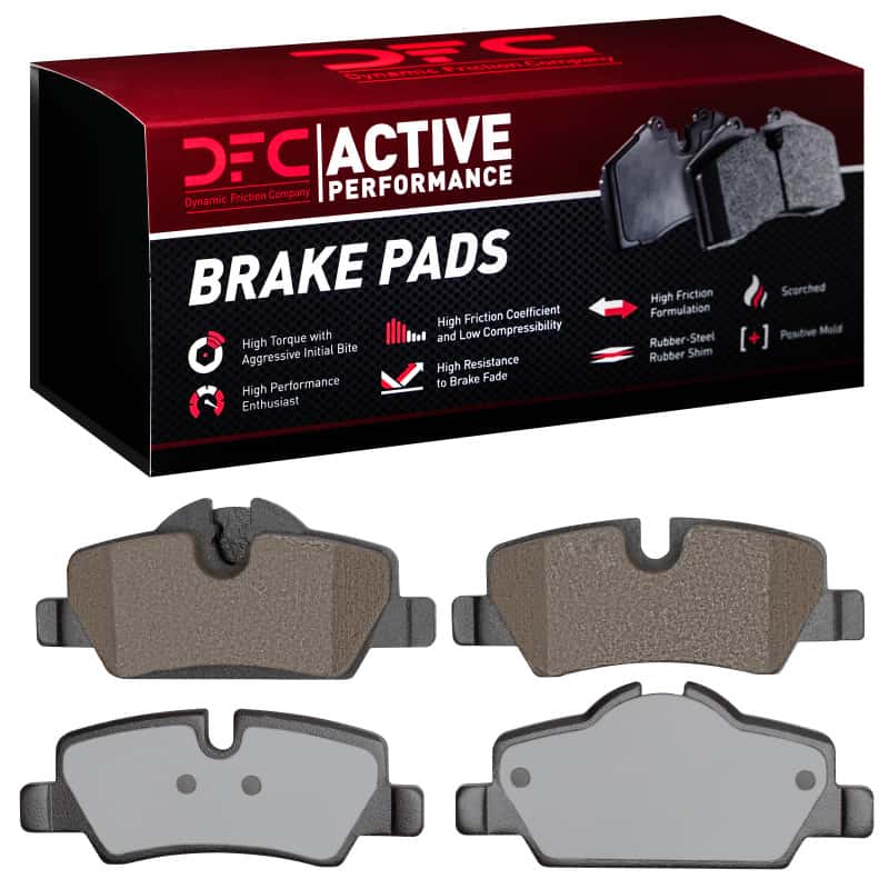 DFC — DFC 14-24 Mini Cooper (Excl Clubman) Rear Active Performance Pads - Low Metallic
DFC Brake Pad Set - view 1