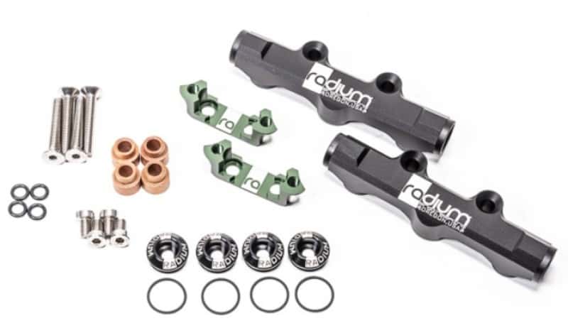 Radium Engineering — Radium Subaru EJ V1-2 Top Feed Conversion Fuel Rails V1-2 - view 1