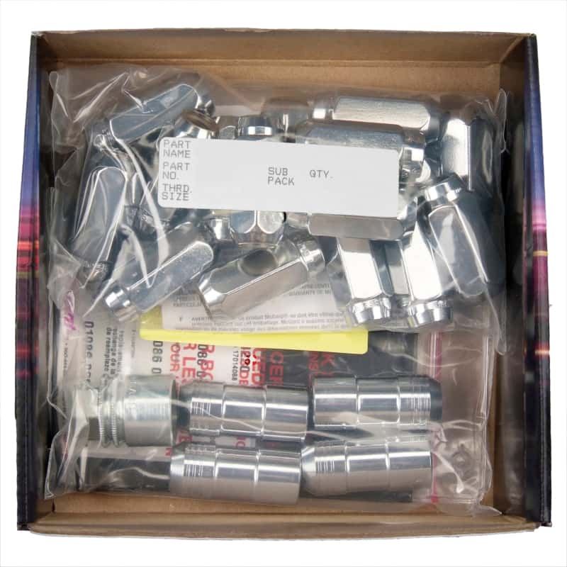 McGard — McGard 8 Lug Hex Install Kit w/Locks (Cone Seat Nut) M14X1.5 / 22mm Hex / 1.635in. Length - Chrome - view 6