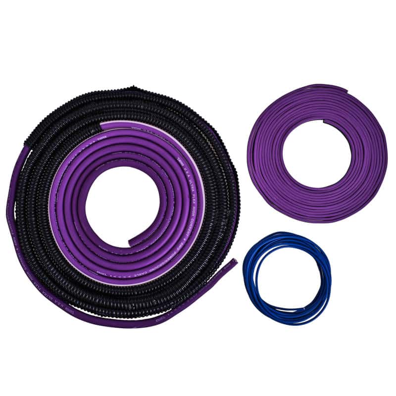 DS18 — DS18 4-GA Amplifier Install Kit Advance- Purple - view 5