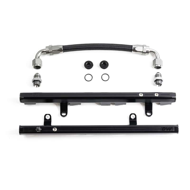 DeatschWerks — DeatschWerks 97-04 Chevrolet Corvette Z06 Coyote 5.0 LS1 / LS6 Fuel Rails w/ Crossover - view 1