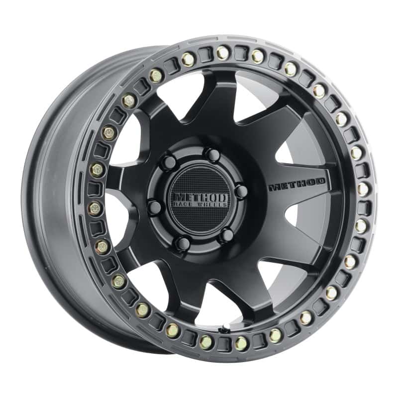 Method Wheels — Method MR108 17x9 -44mm Offset 6x5.5 106.25mm CB Matte Black w/BH-H24125-38 Wheel - view 1