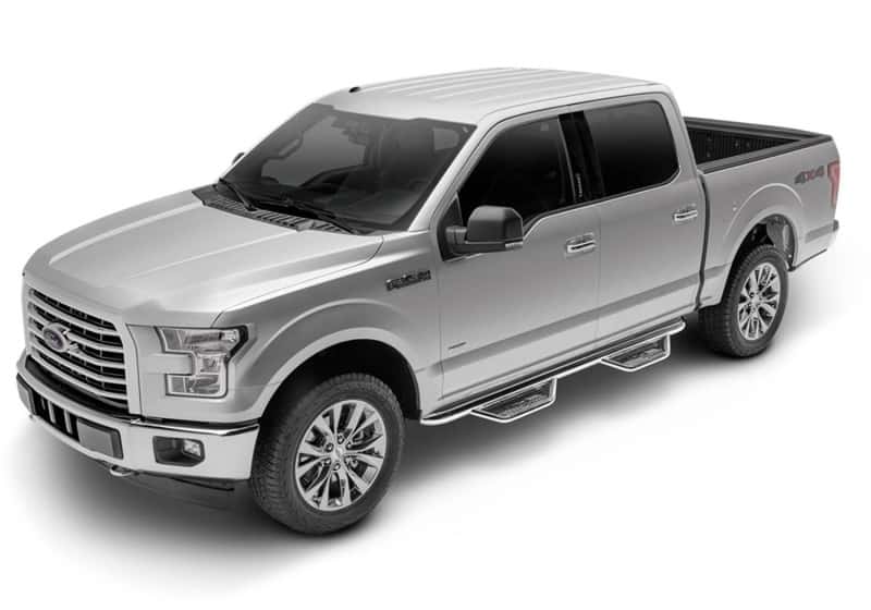 N-Fab — N-Fab Podium SS 09-14 Ford F-150/Raptor/Lobo SuperCrew - Polished Stainless - 3in
PD 09-14 F150 SCrwSS - view 4