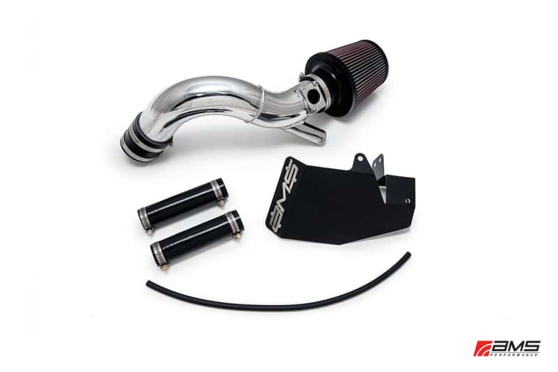 AMS — AMS Performance 08-15 Mitsubishi EVO X Replacement Intake Pipe w/MAF Housing & Bungs - Black
EVO Intake - view 1