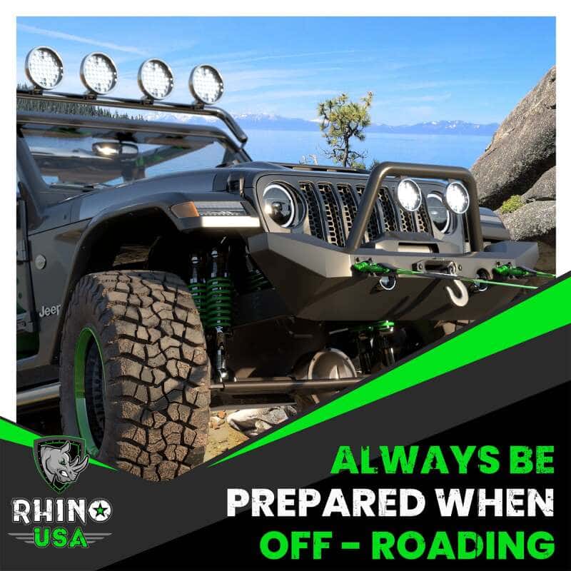 Rhino USA — Rhino USA 3/4In D-Ring Shackle Set (2-Pack) Matte Black
Tow Hook - view 6