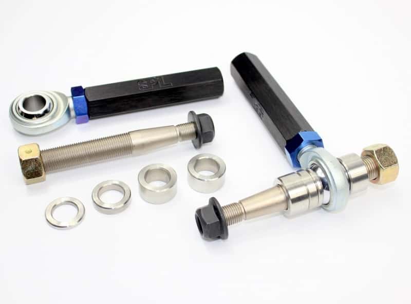 SPL Parts — SPL Parts 2013+ Subaru BRZ/Toyota 86 Front Tie Rod Ends (Bumpsteer Adjustable)
Adj Tie Rod Ends - view 4
