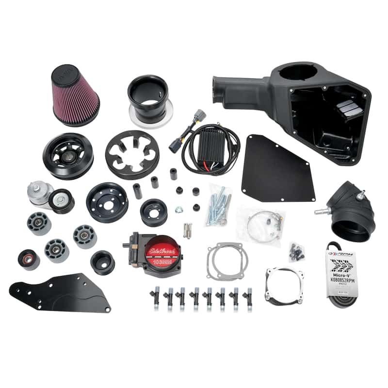 Edelbrock — Edelbrock Supercharger 18-19 Ford Mustang R2650 Stage 1 to Stage 2 Upgrade Kit V8 Engines
SUPERCHARGER COMPONE - view 2