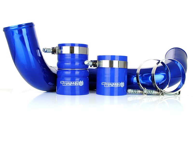 Sinister Diesel — Sinister Diesel 03-07 Ford 6.0L Powerstroke Cold Side Charge Pipe
Intercooler Pipe - view 6