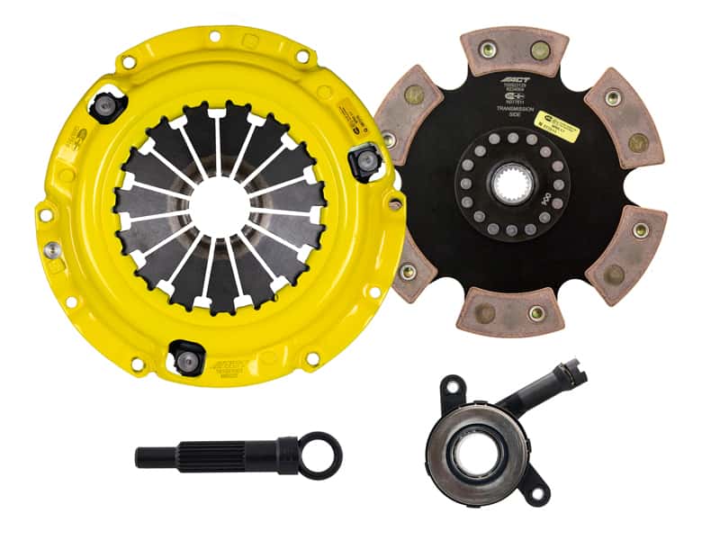 ACT — ACT 08-17 Mitsubishi Lancer GT / GTS HD/Race Rigid 6 Pad Clutch Kit
Clutch Kit - view 1