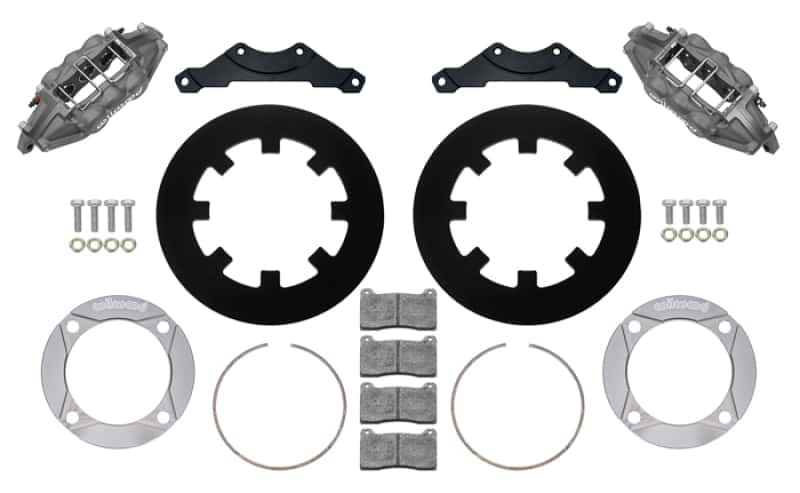 Wilwood — Wilwood 2014+ Polaris RZR XP 1000 Rear Kit 11.25in - Anodized - view 1