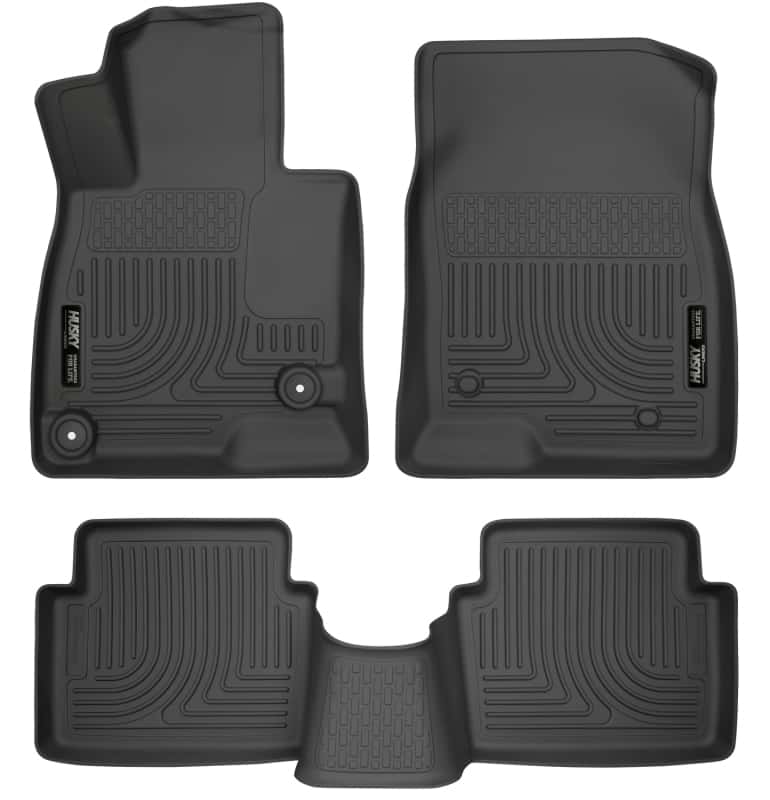 Husky Liners — Husky Liners WeatherBeater 14 Mazda 3 Hatch&Sedan Front & Second Row Black Floor Liners
Floor Liners - view 1