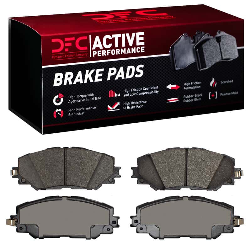 DFC — DFC 06-19 Lexus HS250H Front Active Performance Pads - Low Metallic
DFC Brake Pad Set - view 1