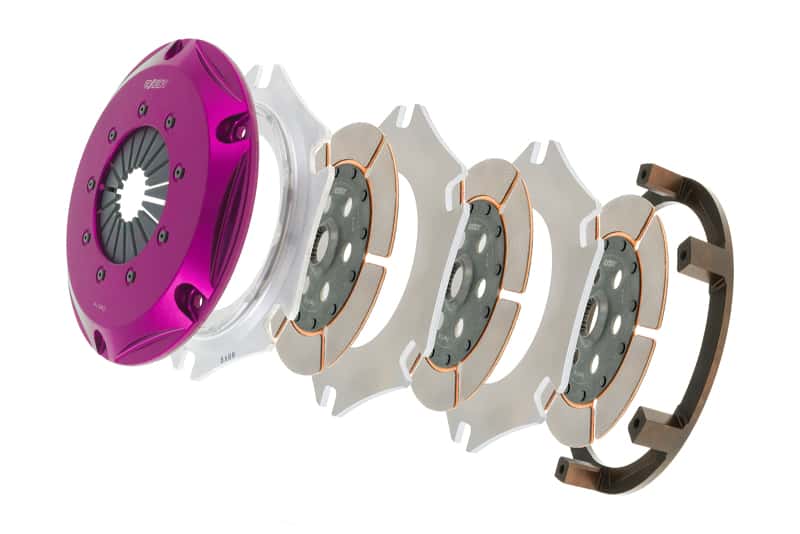 Exedy — Exedy Universal Builder Series Triple Metallic Clutch Does NOT Incl FW Req. Custom Clutch Actuation
Hyper Builder Series - view 3
