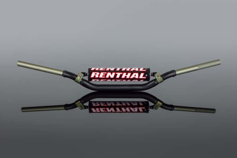 Renthal — Renthal 09-12 KTM SX/SX-F/ 06-13 Suzuki RM/RMZ/ 18-21 Yamaha YZ-F 7/8 Twinwall Handlebar - Black - view 1