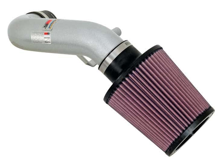 K&N Engineering — K&N 02 Acura RSX Silver Typhoon Short Ram Intake
Performance Air Inta
Air Intake System - view 2