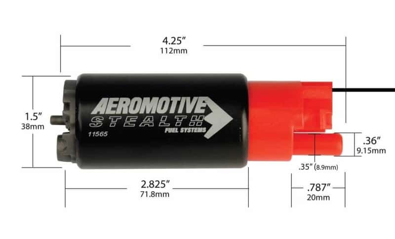 Aeromotive — Aeromotive 325 Series Stealth In-Tank Fuel Pump - E85 Compatible - Compact 38mm Body - view 8