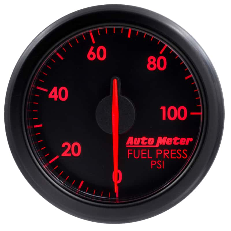 AutoMeter — Autometer Airdrive 2-1/6in Fuel Pressure Gauge 0-100 PSI - Black
GA 2" FUELP ARDRV BK - view 11