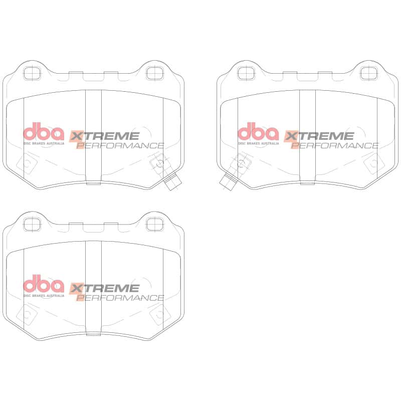 DBA — DBA 18-21 Subaru WRX STI (w/Brembo Calipers) XP Performance Rear Brake Pads
Brake Pad - view 2