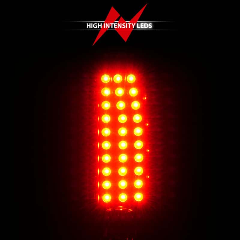 ANZO — ANZO 04-10 Chevy Colorado LED Taillights G2 - Black - view 7