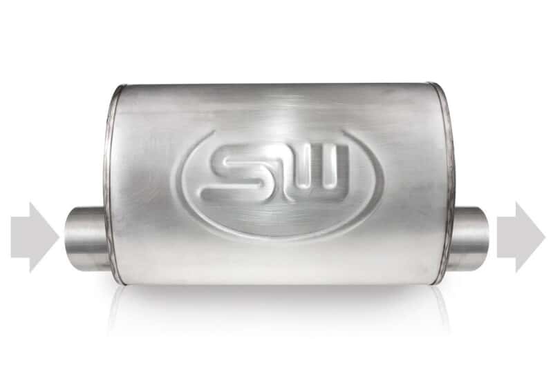 Stainless Works — Stainless Works 2in ID OFFSET INLET/ 2in OD OFFSET OUTLET (ON SAME SIDE) 4inX8in - view 2