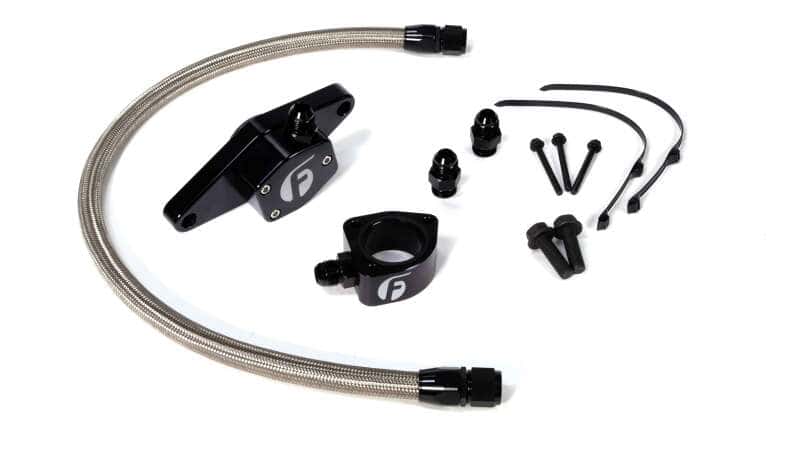 Fleece Performance — Fleece Performance 98.5-02 VP Coolant Bypass Kit w/ Stainless Steel Braided Line
Coolant Bypass Kit - view 1